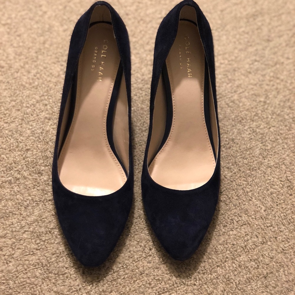 Never worn block heel
